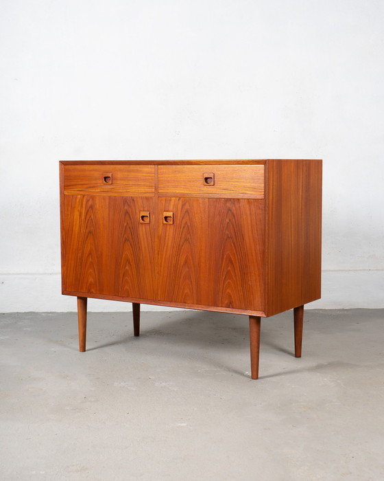 Image 1 of Danish Sideboard Made Of Teak By E. Brouer For Brouer Møbelfabrik