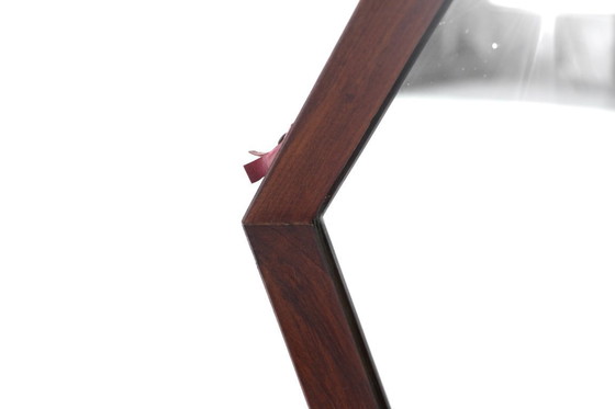 Image 1 of Vintage houten spiegel, Italië, jaren 60.