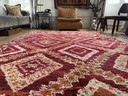 Groot Marokkaans vintage tapijt – 281 x 181 cm – hoogpolig wollen tapijt