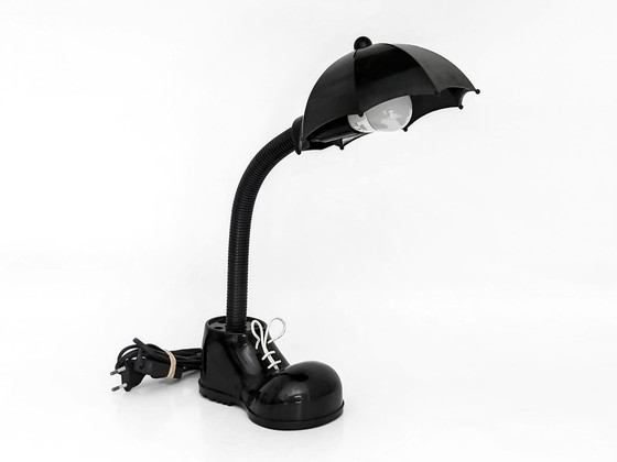 Image 1 of table lamp shoe with umbrella