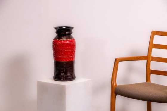 Image 1 of Jarrón de lava grande Bay West German 76 40 Fat