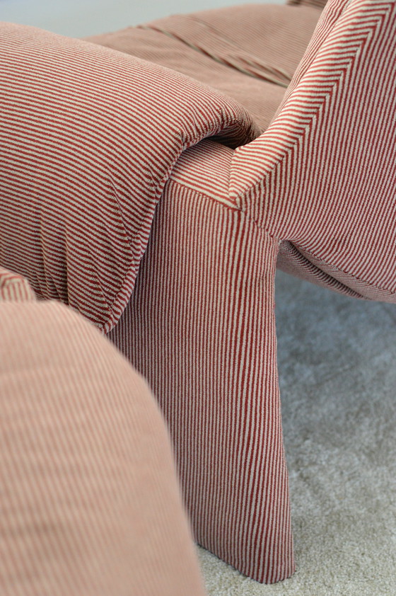 Image 1 of Paire de Fauteuils P60 par Vittorio Introini pour Saporiti Italia