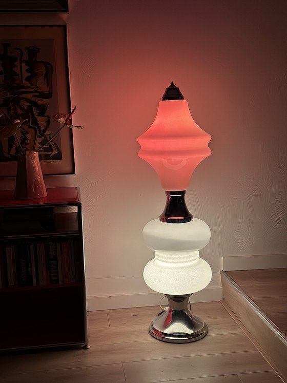 Image 1 of Murana Zeldzame Italiaanse Space Age Floorlamp