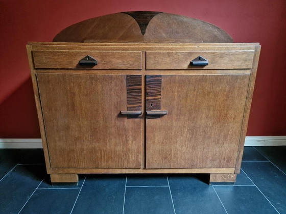 Image 1 of Art-Deco dressoir kast