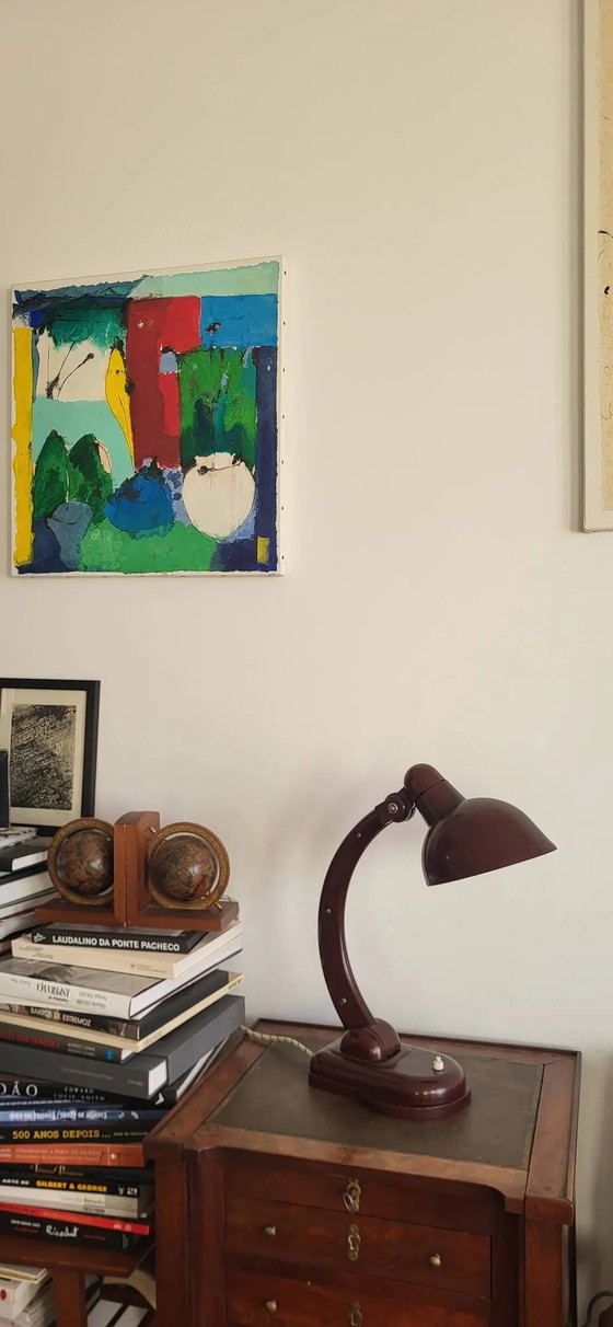 Sigma Bakelite Lamp by Christian Dell for Römmler – Reading Lamp, Bauhaus (photo 3 of 14)