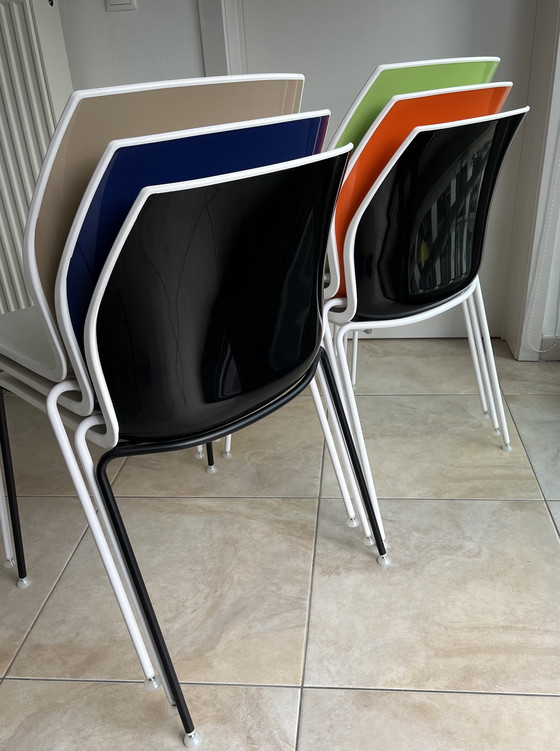 Image 1 of 6x chaises, Design Kalea by Kastel