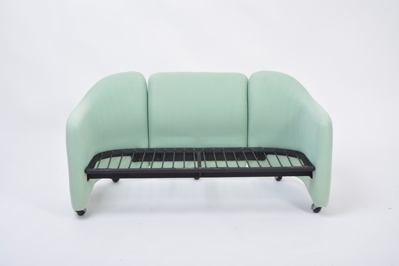 Image 1 of Italian Mid-Century Modern Two-Seater Sofa by Eugenio Gerli for Tecno, 1966