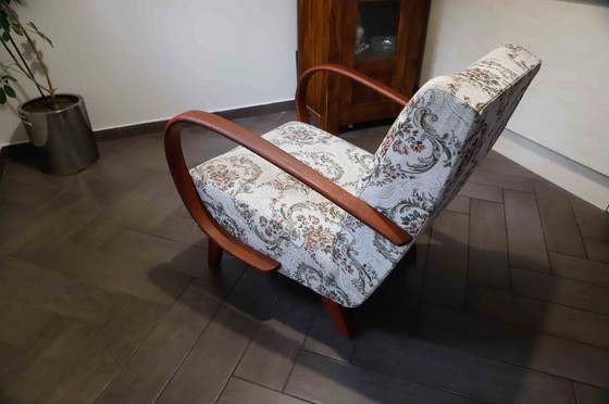 Image 1 of Set van 2 stijlvolle Halabala loungefauteuils