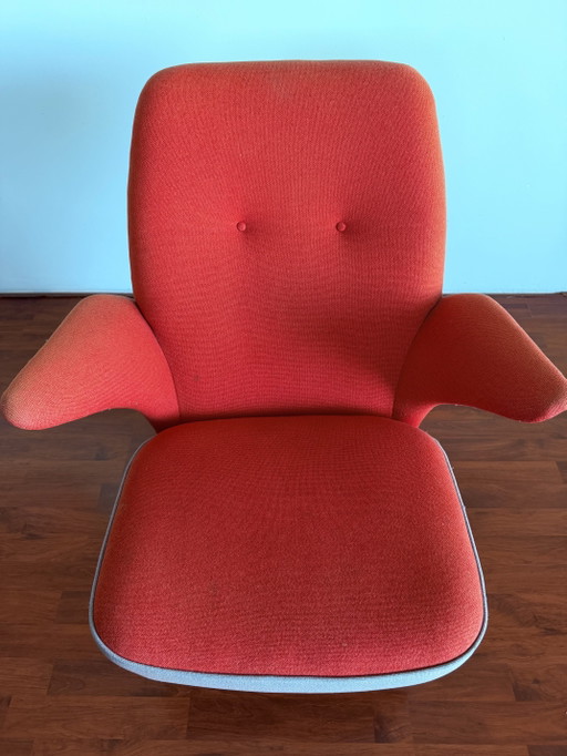 Artifort Pinguin Stoel – fauteuils, Wood, Cotton