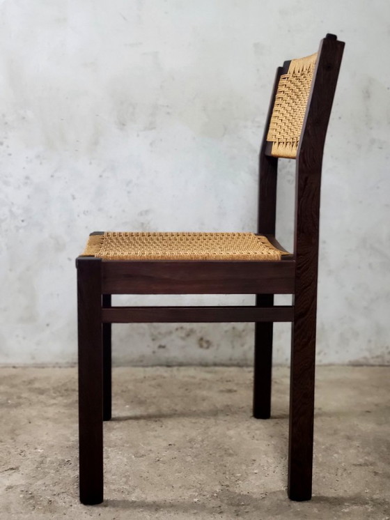 Image 1 of Vintage Wenge dining set by Arnold Merckx for Fristho