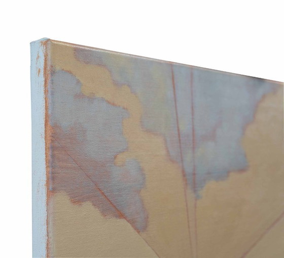 Image 1 of Tussen Hemel en Aarde, olieverf op doek, 83 x 50 cm, Sandra Kolondam