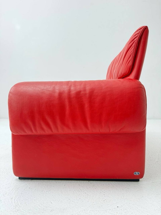 Image 1 of Red DS-2011/01 armchair from De Sede