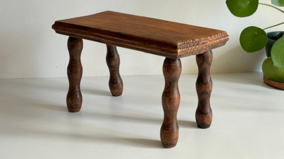 Tabouret Vintage Bois Tourné – Wood (photo 9 of 14)