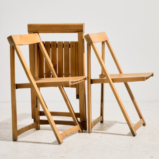 Sedia MK10148 in faggio disegnata da Aldo Jacober per Alberto Bazzani – klapstoelen, Wood (photo 2 of 12)