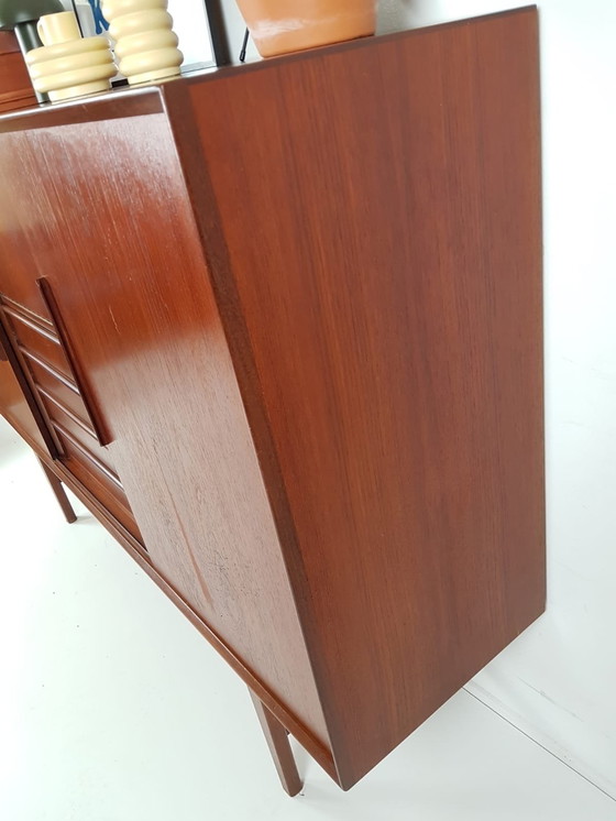 Image 1 of Vintage teak houten wandkast | buffetkast deens kast