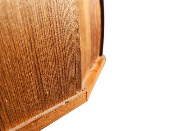 Image 1 of GB Solbackens Svarveri - grenenfineer - vloerlamp - Zweden - 1970's