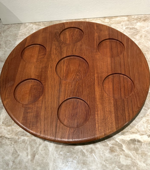 Piatto da portata in teak Lazy Susan Digsmed