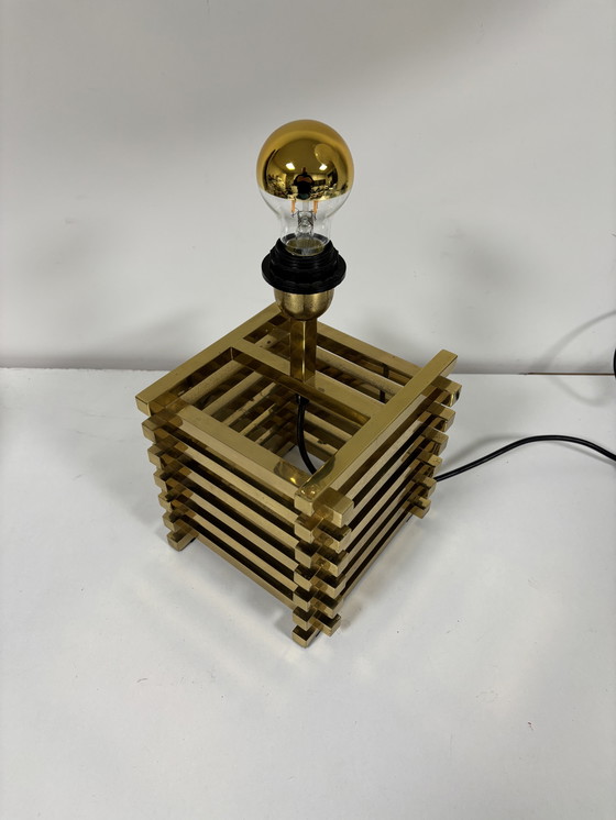 Image 1 of Zeldzaam Designicoon: De ‘Spiga’ Tafellamp – Italiaans Meesterschap uit de Jaren '70