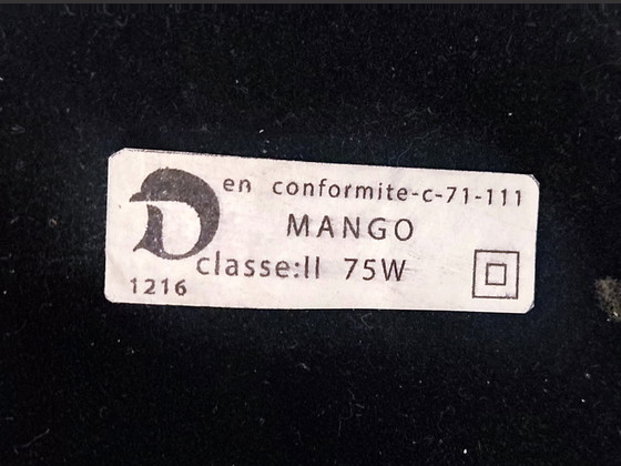 Image 1 of Tafellamp Le Dauphin "Pineapple Lamp" 1970