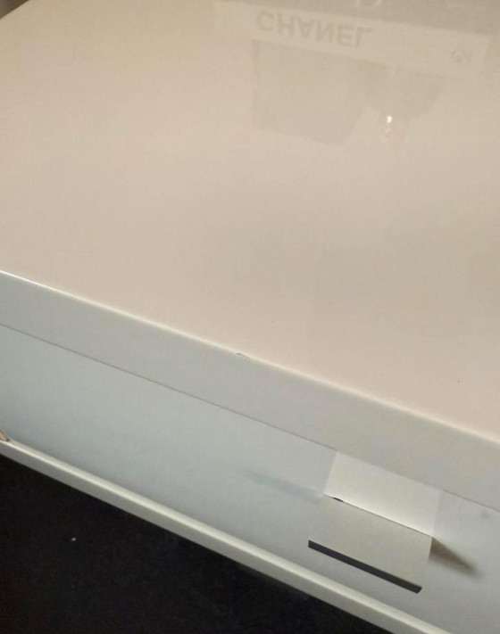 Image 1 of Designer TV stand - high-gloss white