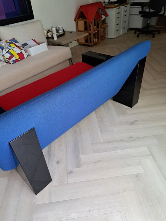Postmoderne Bank von Peter Van Den Ham – Artifort, 2 Sitzer Sofas, Wood (photo 3 of 6)