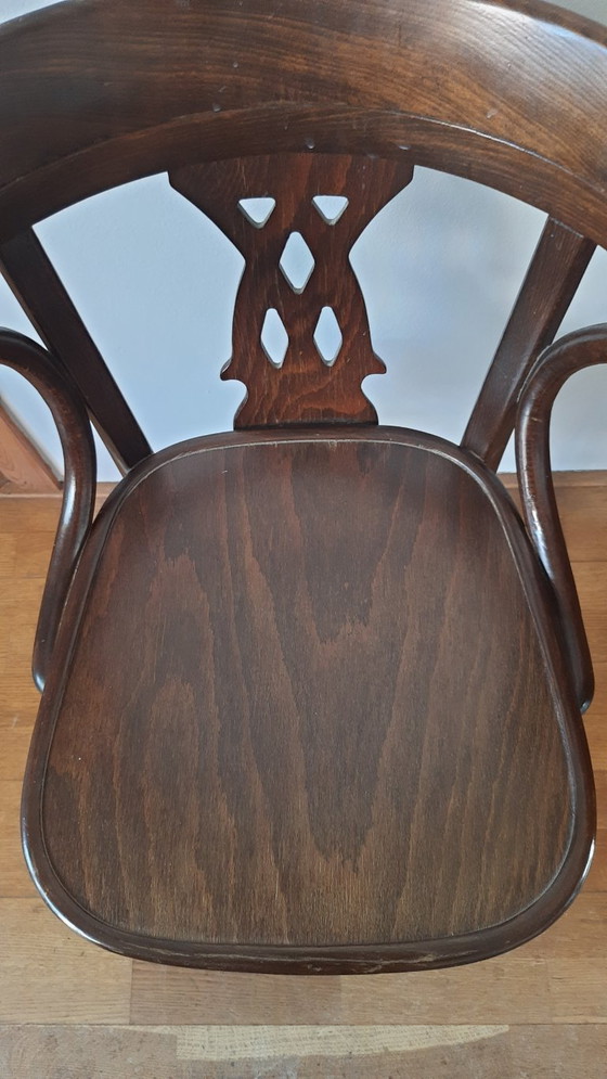 Image 1 of 4x Thonet, variante n.º 24, '70, fabricado en Rumania