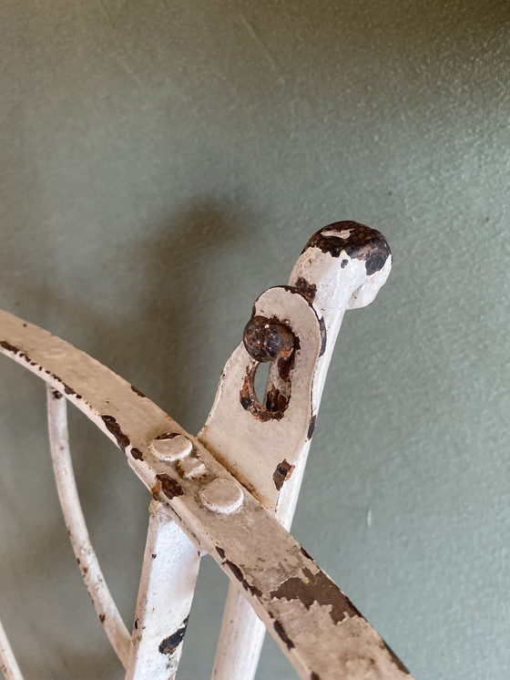 Image 1 of Antiek wiegje metaal