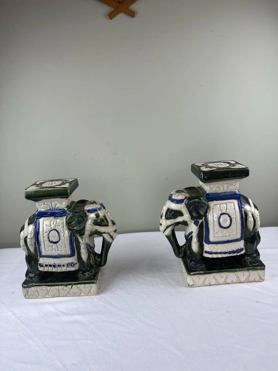 Pair of vintage ceramic bookends – Decorative Objects, Porcelain (photo 3 of 11)