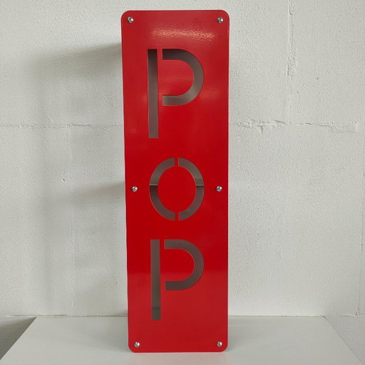 Présentoir/support mural de décoration lumineuse Pop (art)