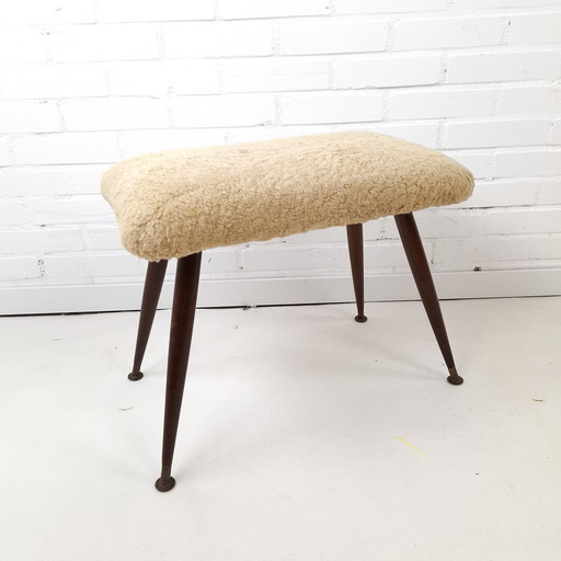 Sgabello vintage, design moderno di metà secolo, anni '70, danese