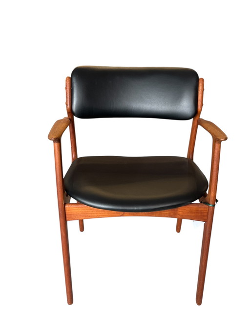 Danish teak armchair