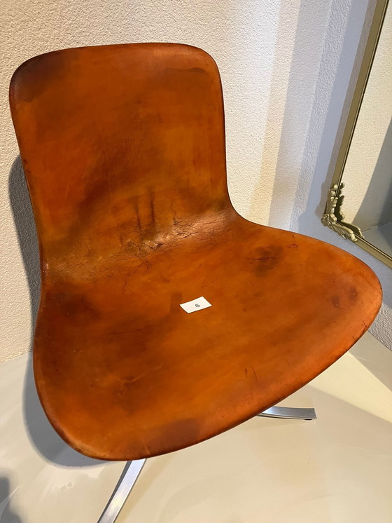 Image 1 of Sedie vintage PK9 PK 9 Poul Kjærholm Kjaerholm di EKC 8 pezzi