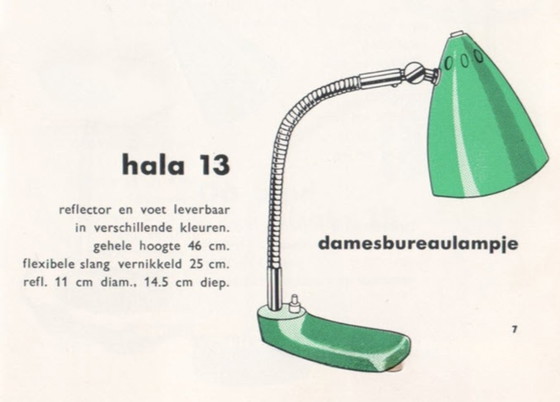 Image 1 of Hala Zeist bureaulamp model 13 - Vintage