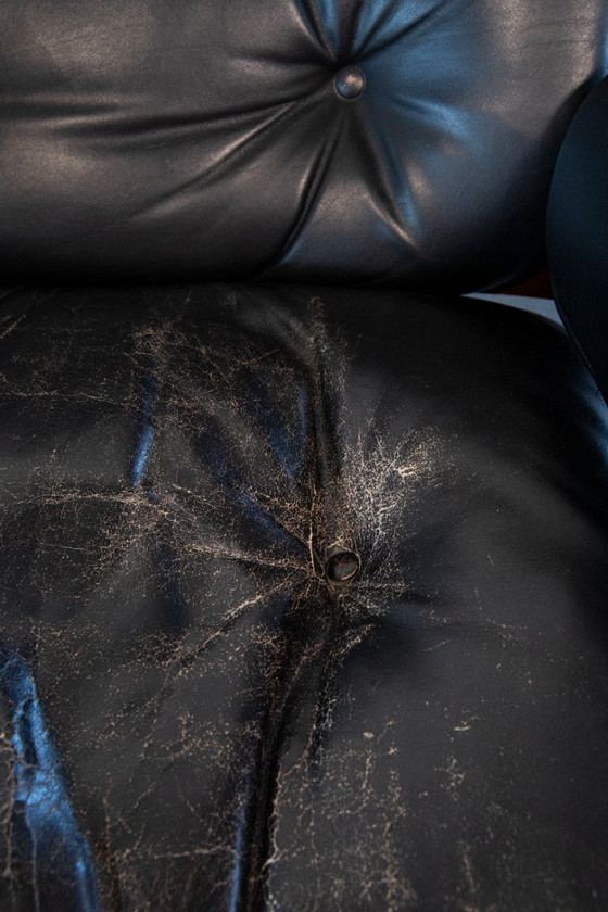 Image 1 of Eames Lounge Chair met bijpassende Ottoman (set)