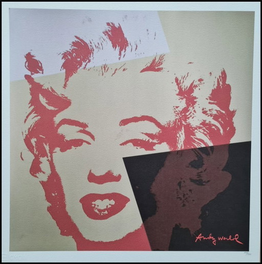 D'après Andy Warhol, Marilyn Monroe, années 1980, lithographie