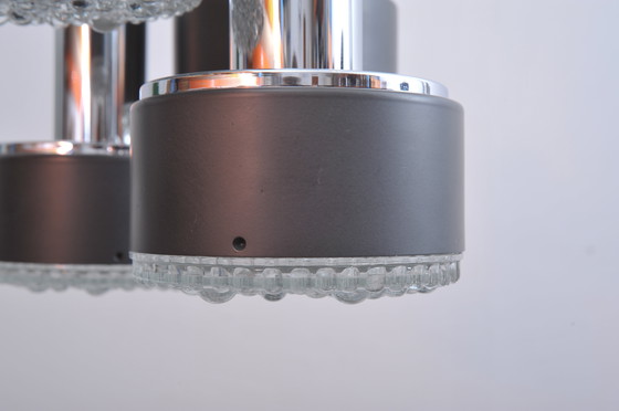 Image 1 of Staff cascade lamp with bubble glass (1960s)