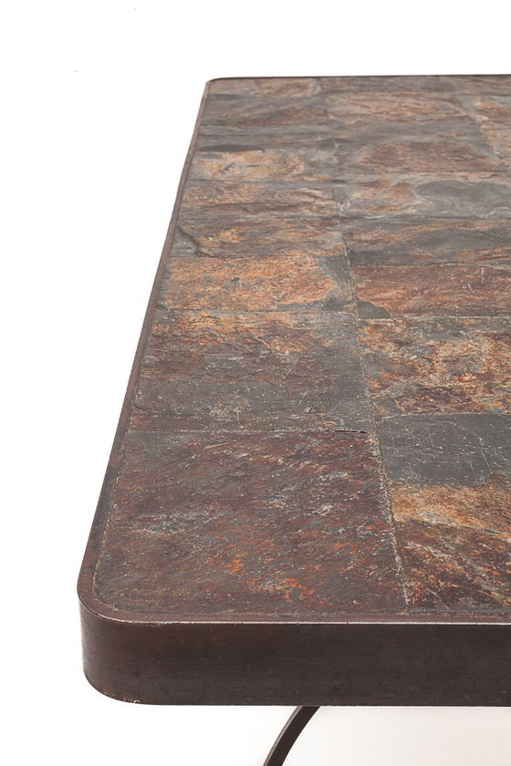 Image 1 of Brutalistischer Couchtisch von Adnet