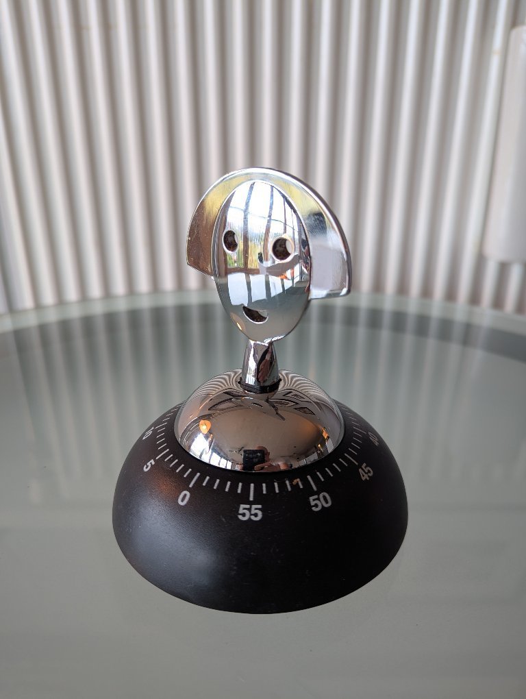 Alessi “Anna Time” Kitchen Timer – Space Age Design – Alessandro