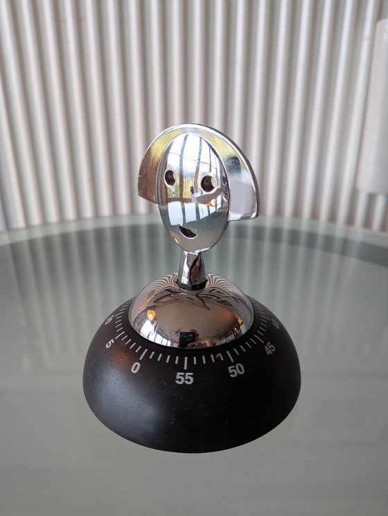 Image 1 of Alessi “Anna Time” Keukentimer – Space Age Design – Alessandro Mendini (1999) – Italiaans Design