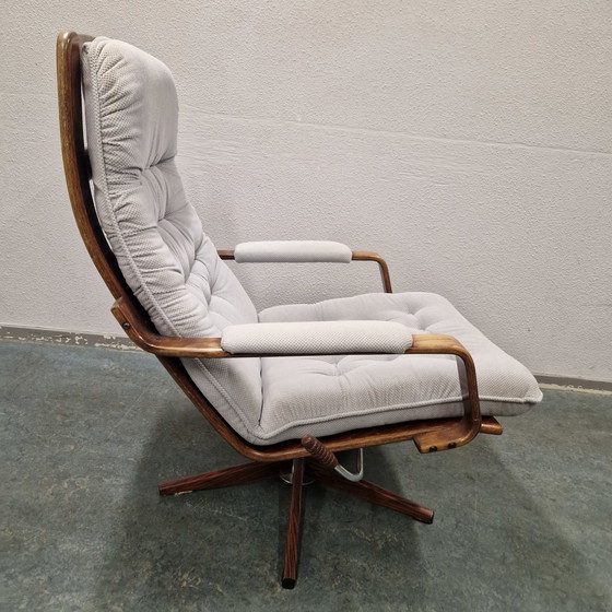 Image 1 of Vintage Verstelbare Deense Fauteuil