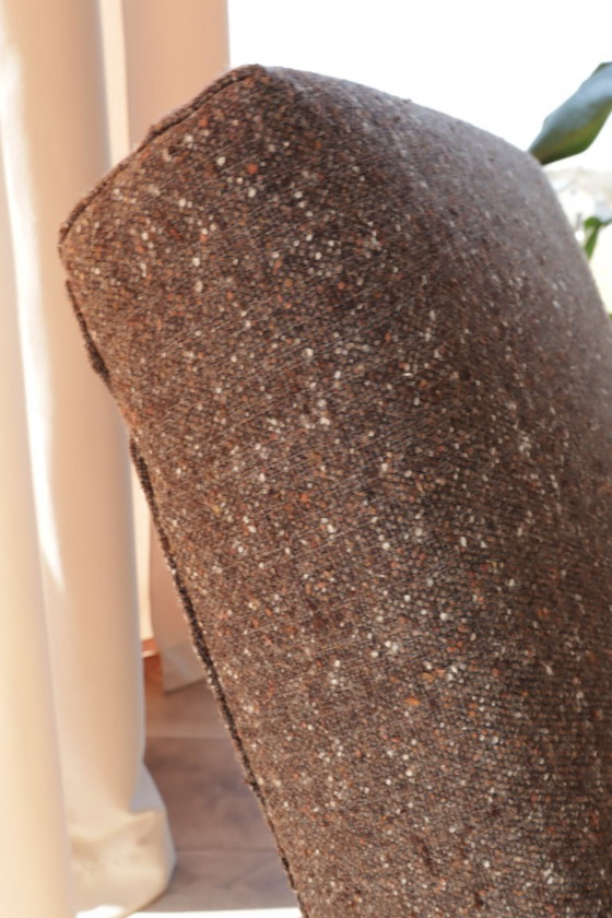 Image 1 of Vintage armchair chocolate granola mid century modern design 1960