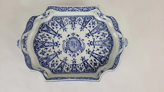 Gien ceramic basin from the 20th century – Plant pot, Porcelain (photo 9 of 12)