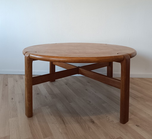 Vintage Deense Teakhouten Salontafel - door T. Olsen & Zoon - jaren 1960
