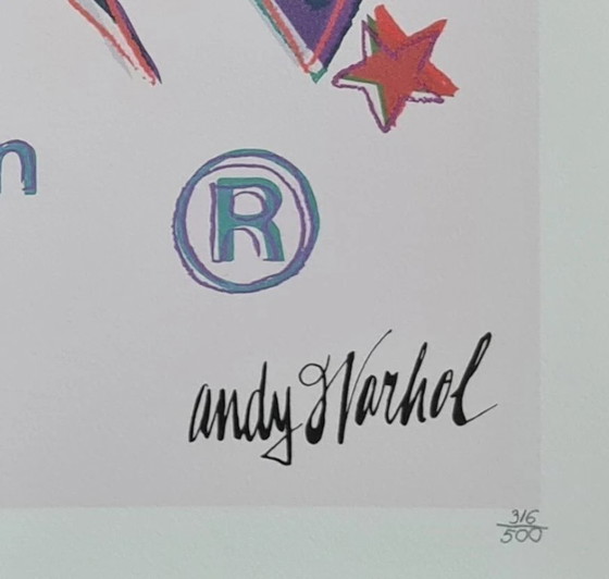Image 1 of After Andy Warhol, Paramount, 1980s, Lithograph