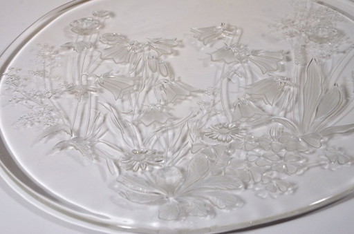 Dekorativer Glasteller, Wiesengrund, Deutschland, 33 x 1 cm – decoratieve objecten (photo 2 of 7)
