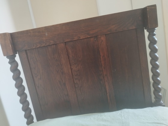 Image 1 of Beautiful Antique Bed With Nightstand