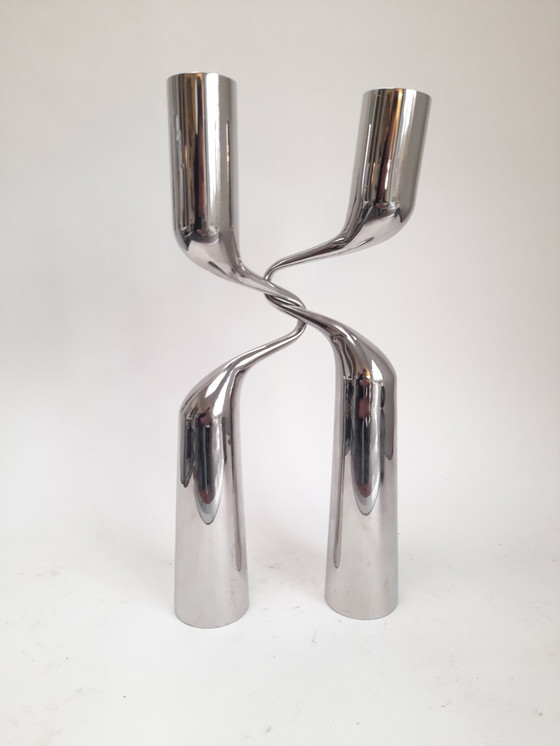 Image 1 of Paire de bougeoirs Tango par Mikaela Dörfel pour Menu