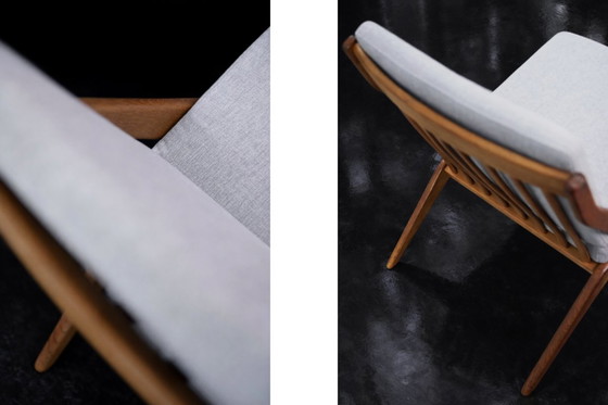 Image 1 of Chaises ciseaux suédoises vintage du milieu du XXe siècle, par Folke Ohlsson pour Bodafors, lot de 2, années 1960