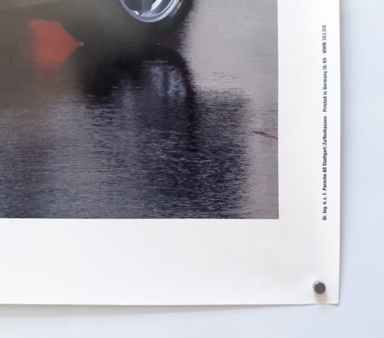 Image 1 of 🚗 Porsche 944 S2 – 1989 – Manifesto originale d'epoca della Porsche AG | Litografia offset | 102 × 76 cm | Germania