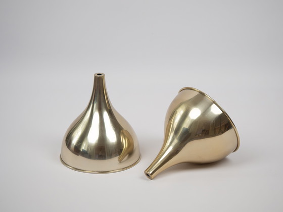 Image 1 of Paar van 2 Vintage lampen Silhouette van Jo Hammerborg, Fog & Mørup, 1977